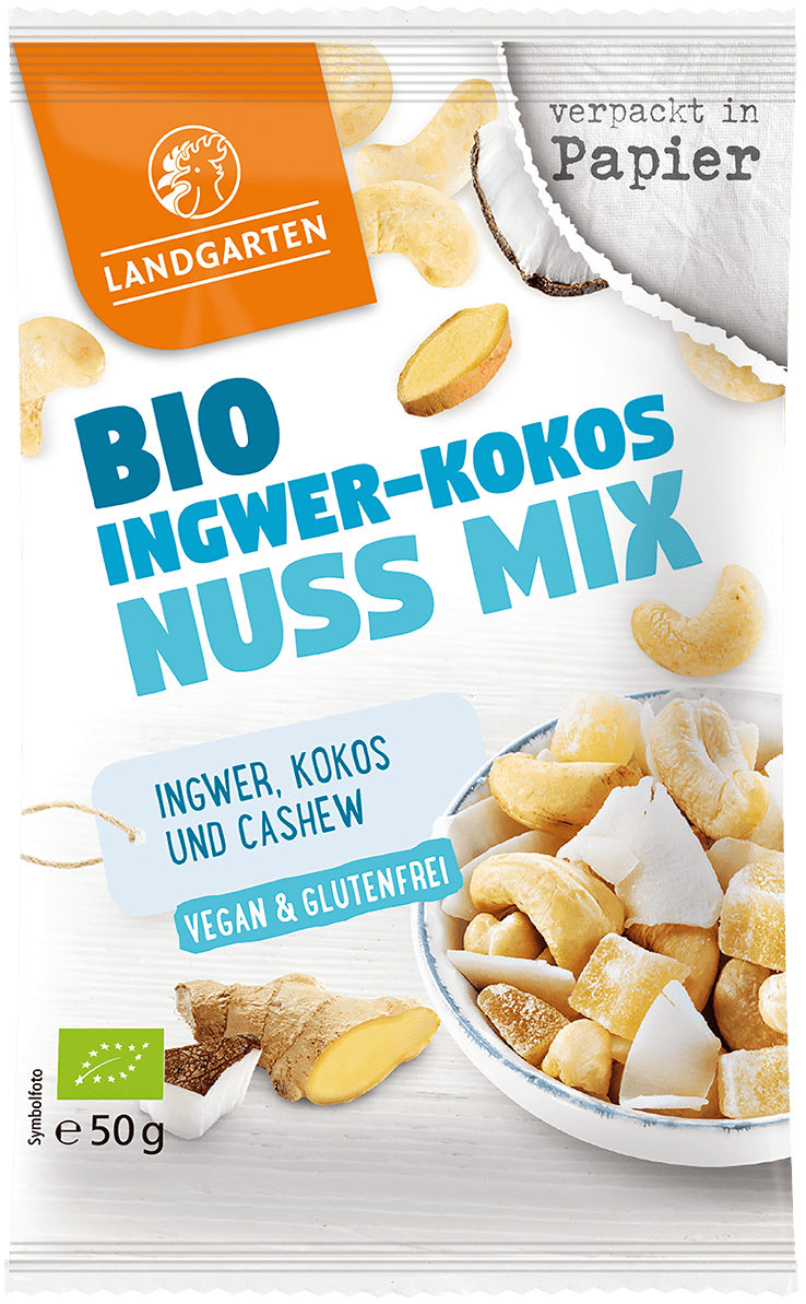 Bio Ingwer-Kokos-Nuss Mix